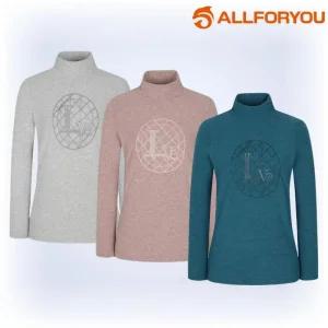 올포유 여성의류 티셔츠 목티 기모 가을 겨울