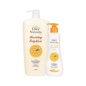 레이비 로얄젤리 바디워시 풋사과향 1150ml+바디로션 350ml 세트 퍼퓸워시 퍼퓸로션