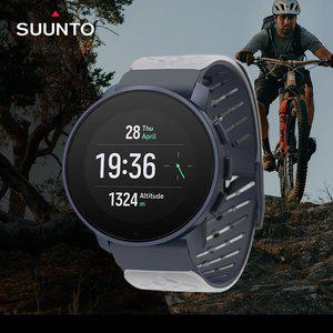 [순토]9 피크 프로 오션블루 슬림핏 경량 GPS 스포츠 스마트워치 SS050810000