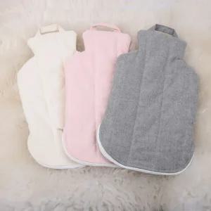 파쉬 보온물주머니 2L + 40수 워싱코튼  양면누빔커버