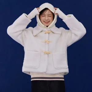 [하프클럽/체이스컬트]W 보아 더플 코트