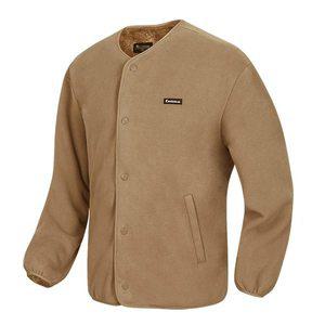 [디바옴므]노카라 보아털 안감 후리스 자켓 집업 점퍼 겨울 골프