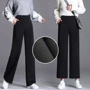 S 4XL 기모바지  기장선택) 롱 숏 기모 와이드팬츠 키큰키작 빅사이즈까지