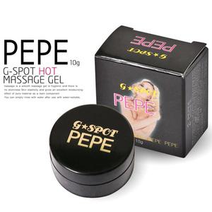 페페 지-스팟 핫젤 10ml 고농축 러브 제리 바디 수용성 온열 마사지젤