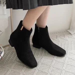 [분홍코끼리] (무중력깔창) Vol3 임페리얼 골드 앵클부츠(3cm)