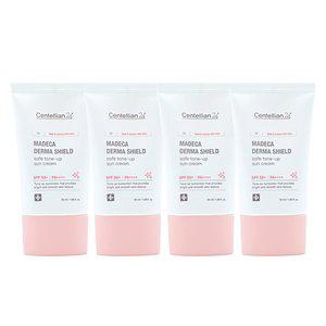 센텔리안24 마데카 더마 쉴드 세이프 톤업 선크림 50ml (SPF50+) 4개