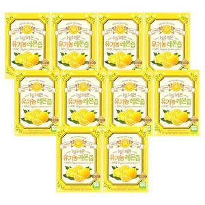 [홀베리] 제주농장 1일1레몬 유기농 레몬즙 20g x 14개입 10박스 -SDL-