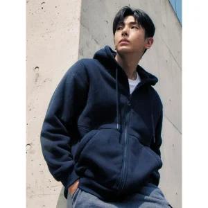 [롯데백화점]폴햄 공용 무브 본딩 기모 후드집업(PHE4TC3730)