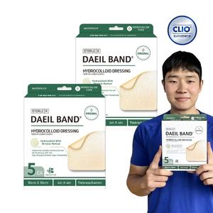 크리오 대일밴드 하이드로콜로이드 주름 습윤 밴드 5매 x2개