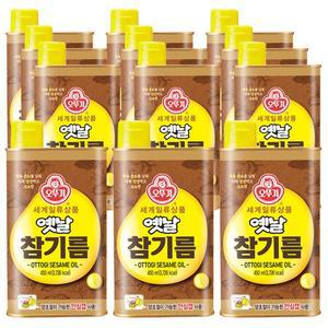 [오뚜기] 오뚜기  옛날 참기름 450ml 12개