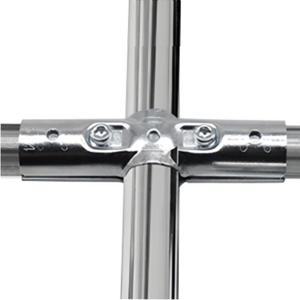 파이프 십자 클램프 홀더 구조물 배관 조인트 수납장 연결 무용접 제작 고정 프레임 원형