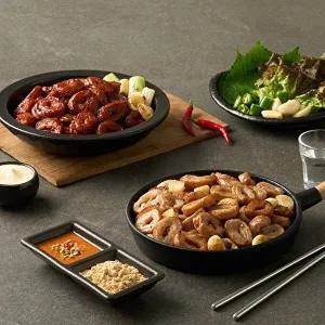 [하남돼지집]제대로만든 참나무직화 안주 3팩 골라담기 (훈연막창/불막창/벌집껍데기)