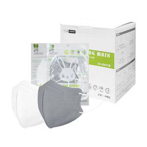 숲의향 2D 소형 새부리형 마스크 50매 세트 국내생산 고품질 KF94 마스크