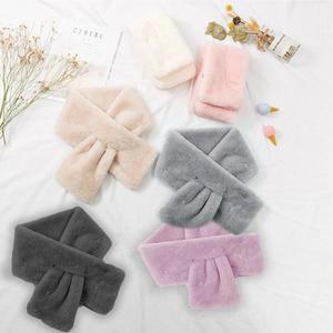 [BZJKRYSP_4A]겨울 페이크퍼 쁘띠 털 목도리 머플러 옵션 1