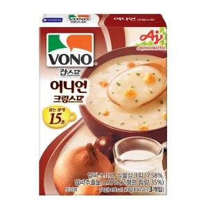 [보리보리/마트인코리아_MIK]보노스프 컵스프 어니언 크림스프 스프 54g