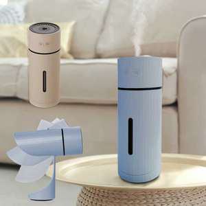 멀티앵글 책상용 사무실 미니 LED 무선 회전 가습기