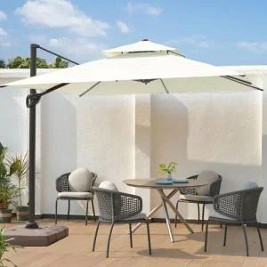 [하프클럽/셀러허브_여성트랜드패션]고급형 캠핑파라솔 각도조절 3m 야외파