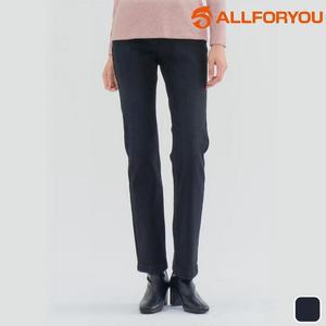 올포유 청바지 기모바지 생지데님 겨울바지 일자 여성