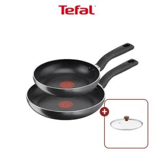 [테팔] 쿡이지 프라이팬 2종(팬20+팬24) +우드뚜껑24