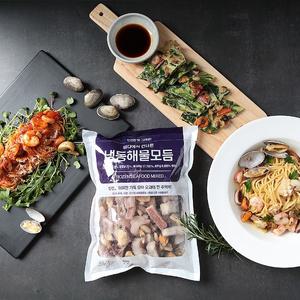 [총 1.6KG] 손질된 해물모듬 400g 4팩