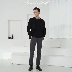 [브룩스힐]남성 본딩 기모팬츠 그레이