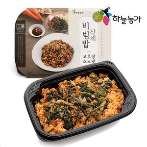 [하늘농가]산채비빔밥 고추장소스맛 215g x 5팩