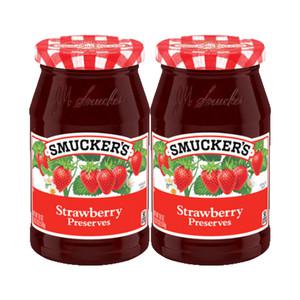 스머커스 딸기잼 프리저브 510g X 2개