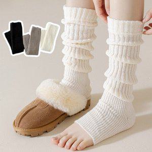 엔비 니트 레그워머 여성 발목 토시