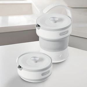 [ VIP 비밀가격 I 카프] 휴대용 스텐304 실리콘 접이식 온수포트 I 편리한 손잡이 KF-PEO1