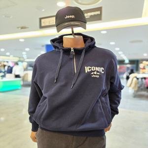 [지프] 아이코닉 셋업 반넥 후드  티셔츠 JP1THU212