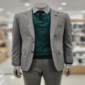 [트루젠]에쉬 베이지 스트레치 감성 수트(WDJTM074)_DG