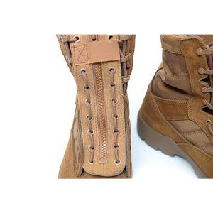 [이지커머스]지퍼키트 갈색 신형 전투화 밀리터리 밀리터리룩 서바이벌 전술화 신형전투화