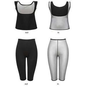 신축 빅사이즈 특수 방수재질 여성 나시 땀복 세트