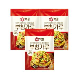 백설 부침가루 1kg x3개