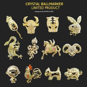 [KGPQY9G2_4B]미스터골프 12간지 14K금도금 옵션 볼마커 11