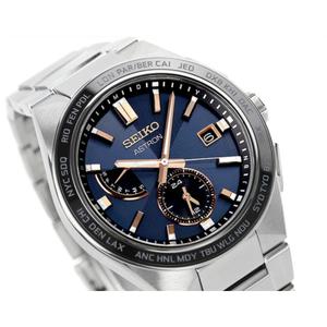 세이코 아스트론 넥스터 솔라 전파 SBXY053 남성 메탈 손목시계