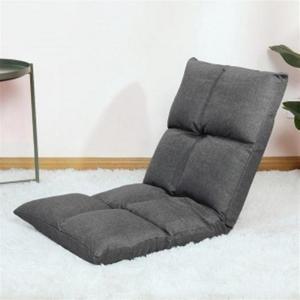 캠핑좌식의자 쿠션스툴 각도조절 등받이좌식의자 굿라이프 좌식소파