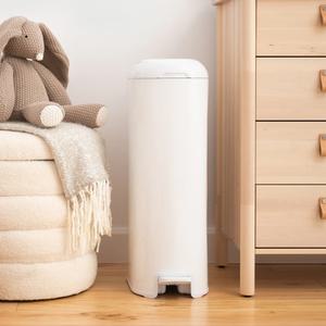 다이퍼지니 시그니처 플래티넘 냄새차단 2중 밀폐 페달 강아지 패드 기저귀 휴지통