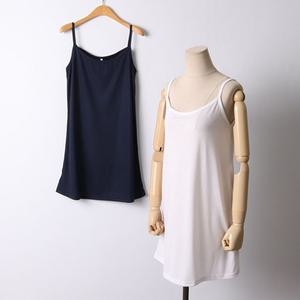 빅사이즈여성의류 403 데일리스판끈롱나시 DWWI617