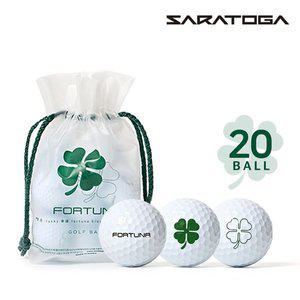 [기타]사라토가 FORTUNA 클로버 화이트 2피스 (20개입)