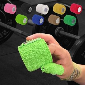 [BZJL95Q7_4C]9컬러 역도 접착 훅그립 헬스 크로스핏 그립