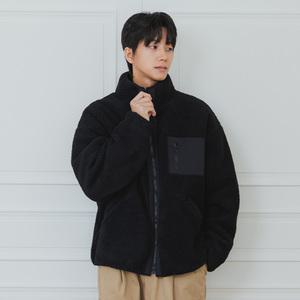 앨빈클로 헤비 웜양털 하이넥 집업 DLX1273 (3 COLOR)