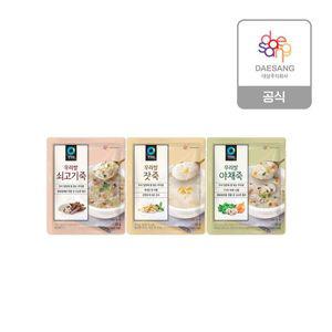 [청정원] 우리쌀 죽 3종 골라담기[26017300]