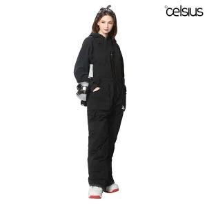 [하프클럽/] 엘르 스키복 보드복 오버롤 팬츠 블랙