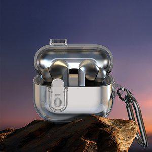 [모든지]갤럭시 버즈3/버즈3프로/버즈3FE 호환 버튼 잠금장치 클리스탈 범퍼케이스