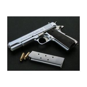 장난감 권총 콜트 스케일 모델건 풀메탈 시뮬레이션건 실버