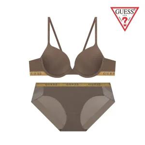 [롯데백화점]게스 자가드 골드밴디드 브라팬티세트 GCWBR741GCWBP741BR