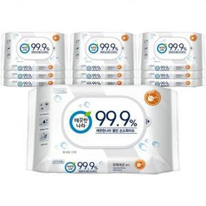 깨끗한나라 클린 손소독 물티슈 휴대용 10매, 50팩 one option