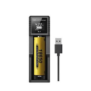 [BZJLGJTV_4C]26650 21700 32650 18650배터리 1구충전기