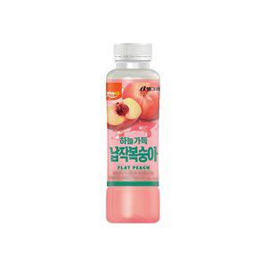 유어스 하늘가득 납작복숭아주스 과즙페트음료 330ml x 20개